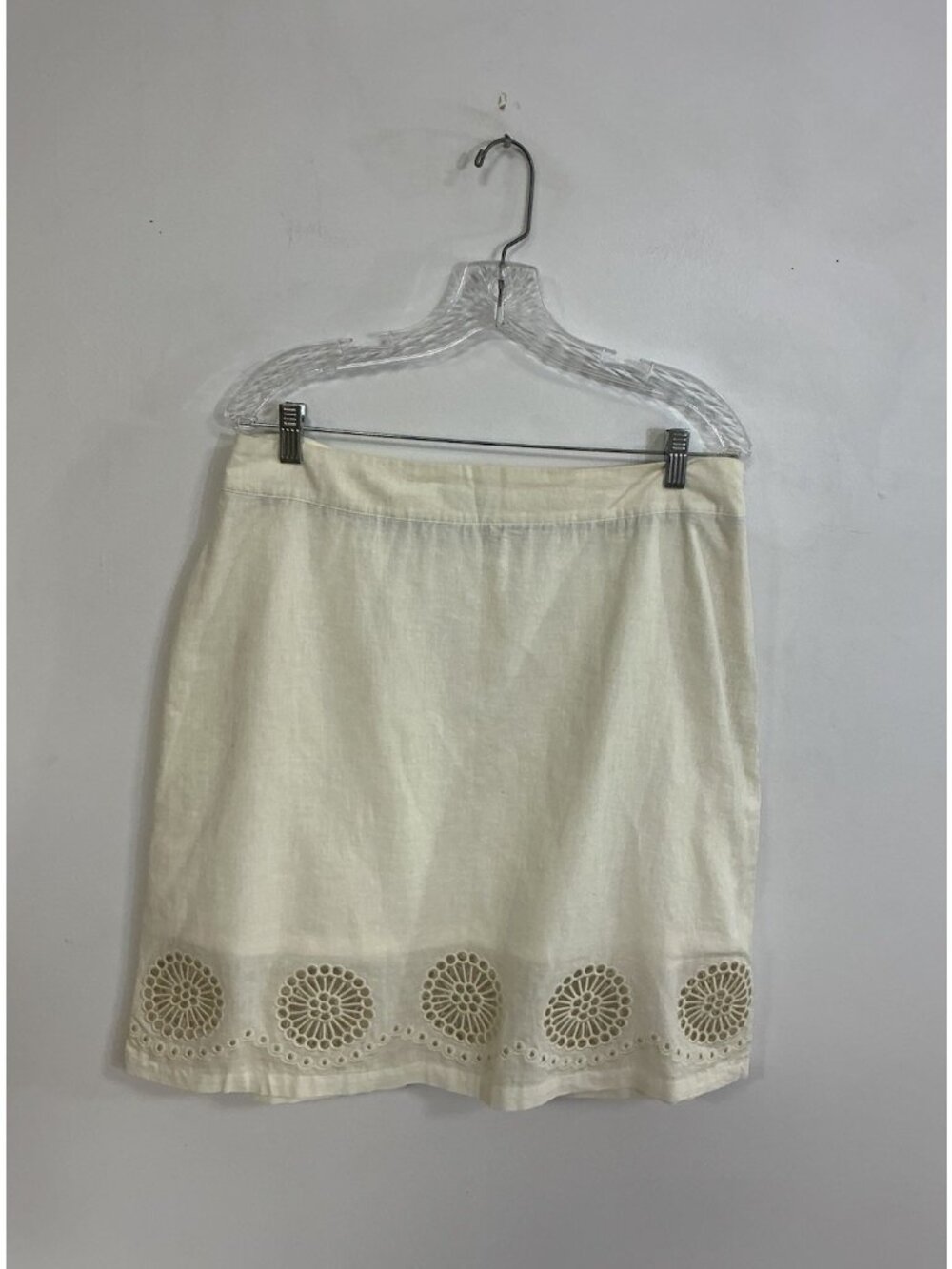 Joules Eyelet Linen Skirt Womens 10